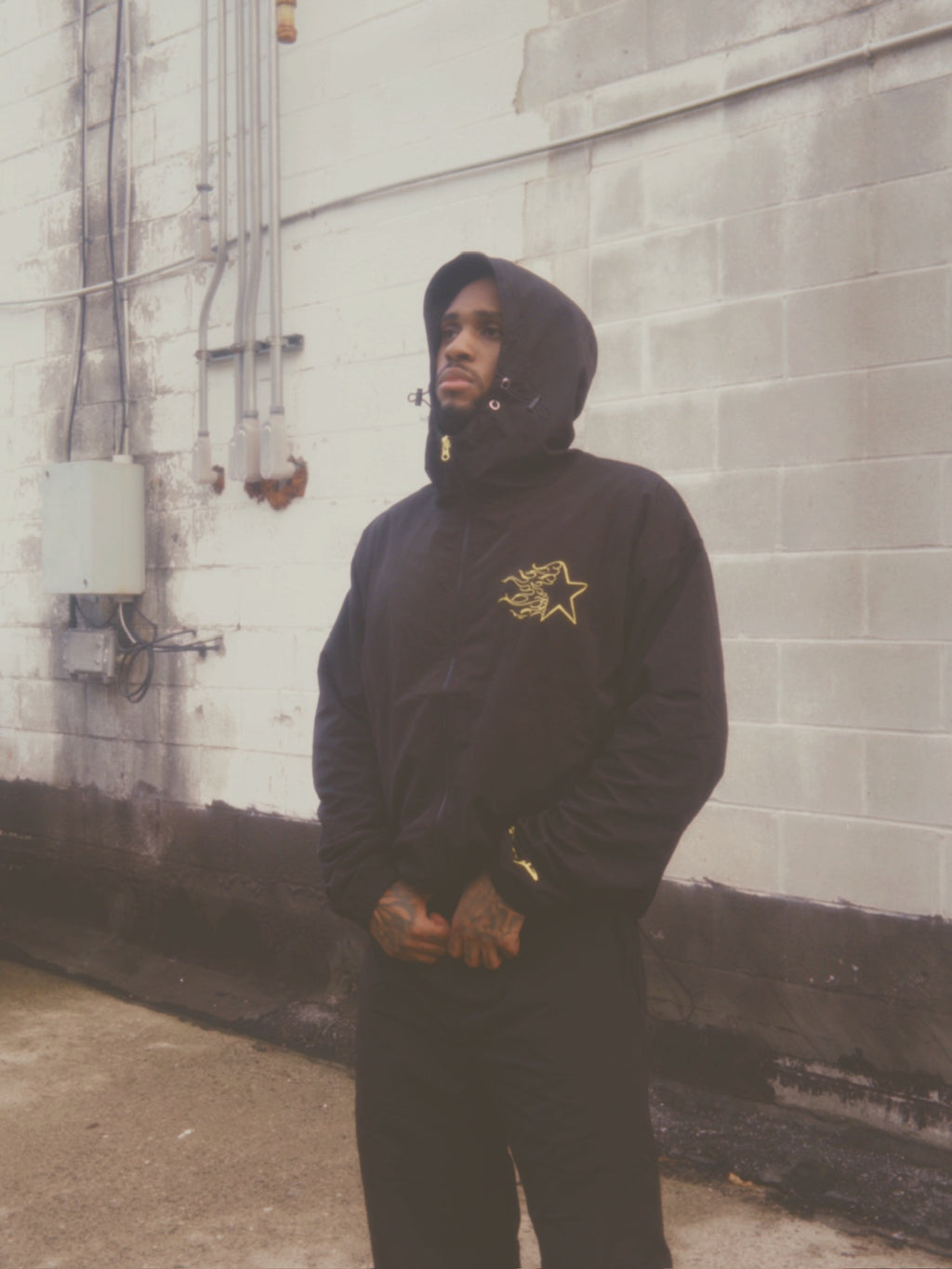 V1 windbreaker jacket