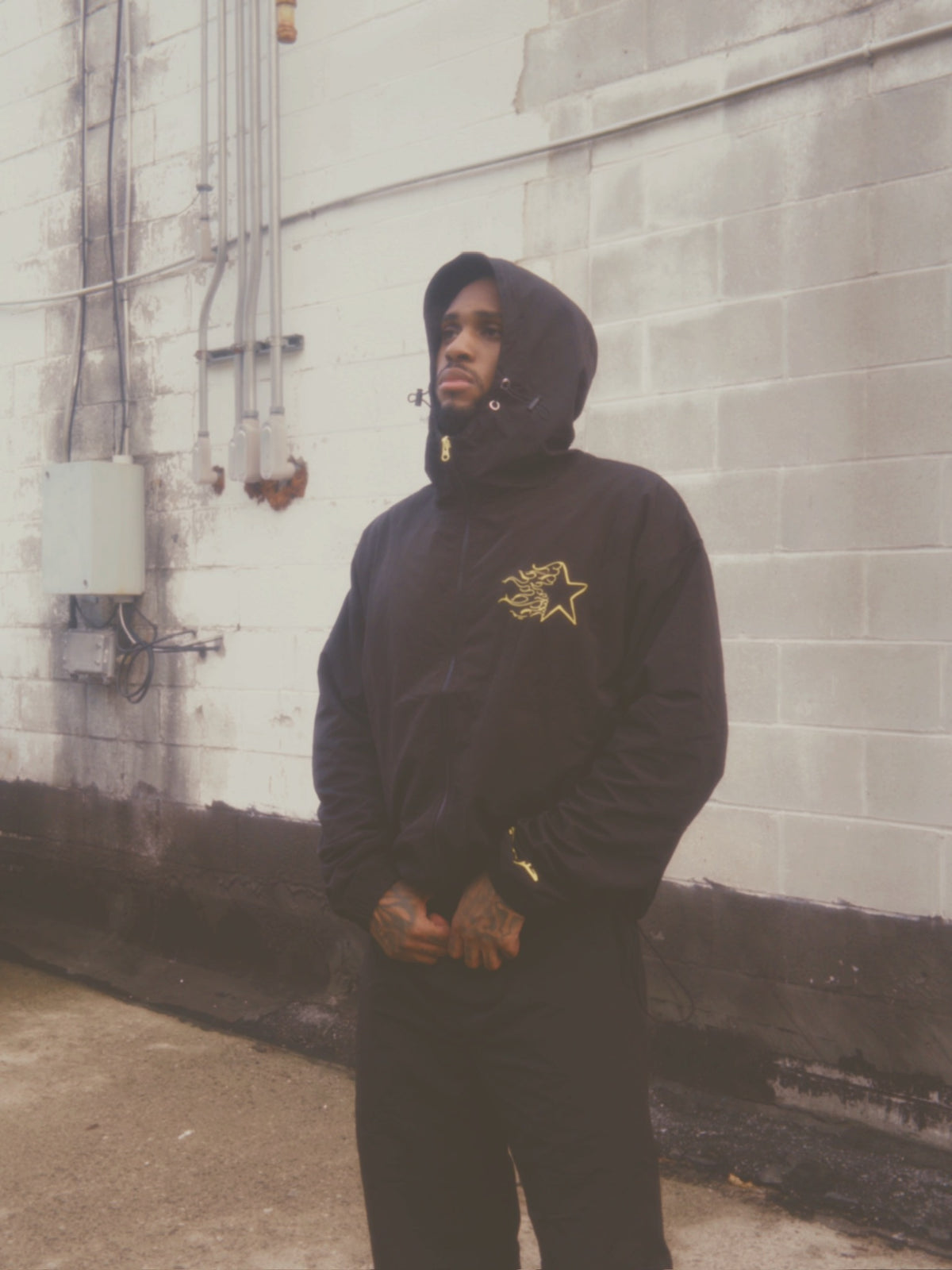 V1 windbreaker jacket