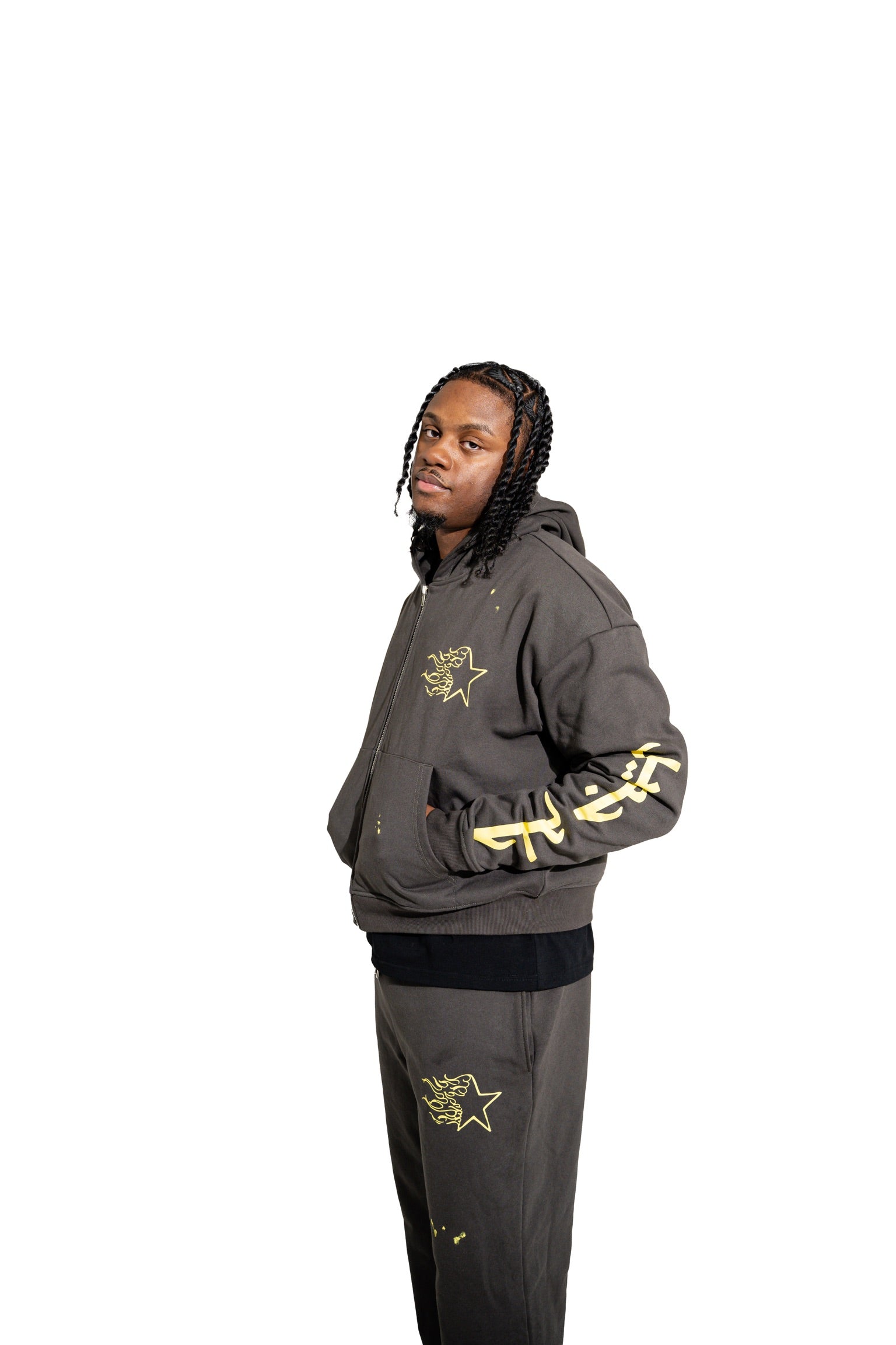 ARABIC ZIP-UP HOODIE