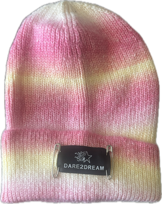 Strawberry Lemonade Beanie